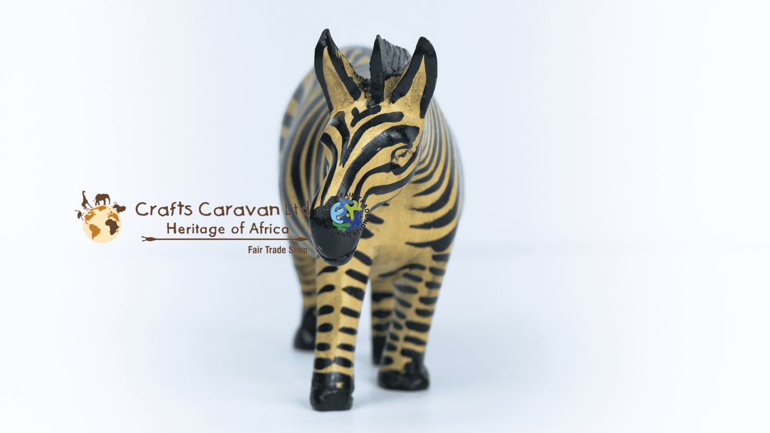 Zebra sculpture