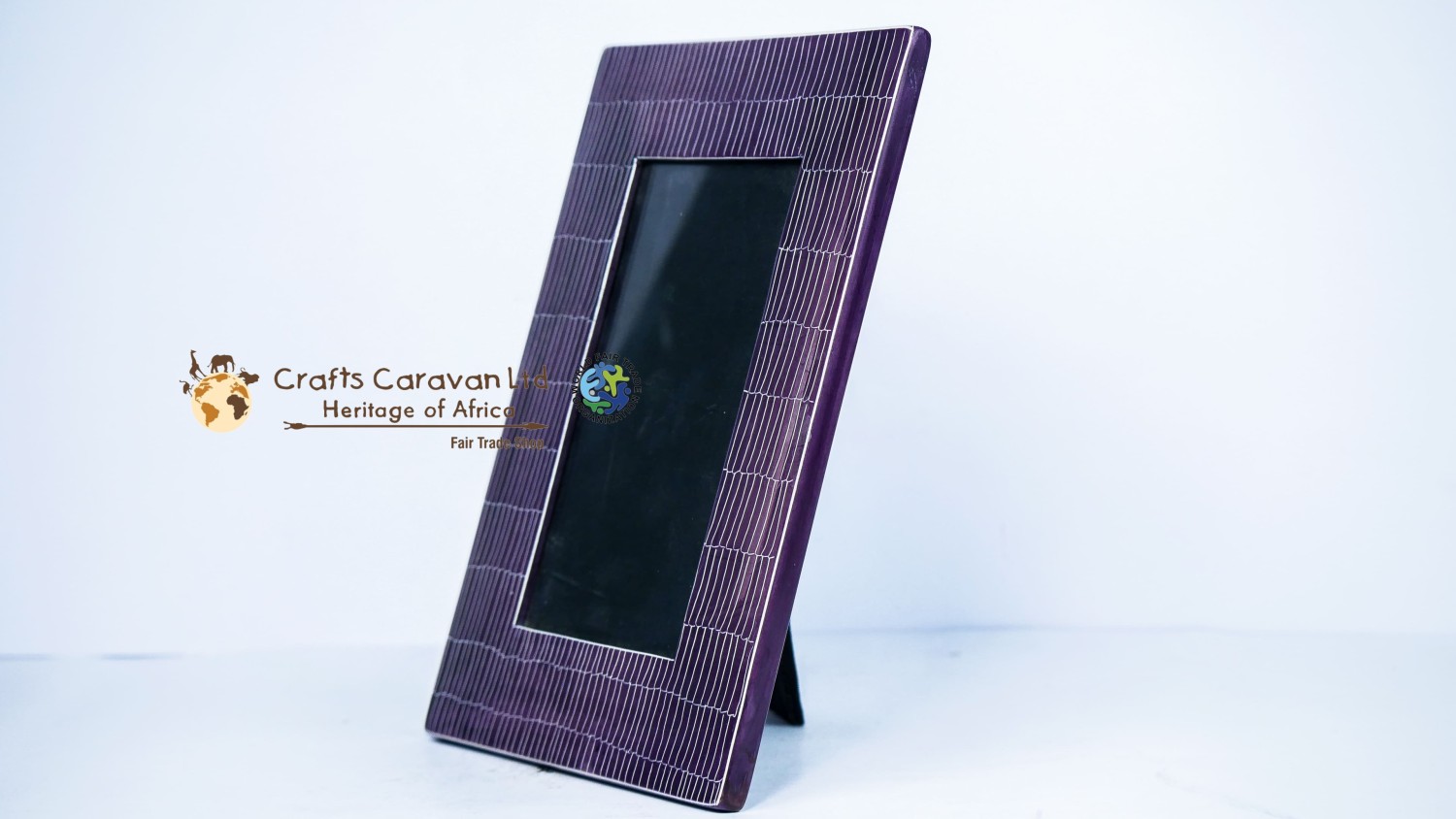 Purple Soapstone Photo Frame